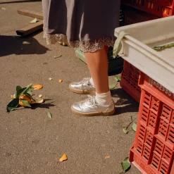 Balagan Sneakersy|Aluf Sneakersy, Srebrny