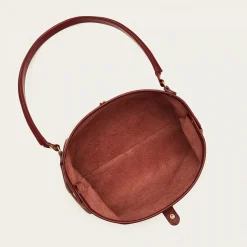 Balagan Minitorebki|Hug Bag Torebka L, Bordowy