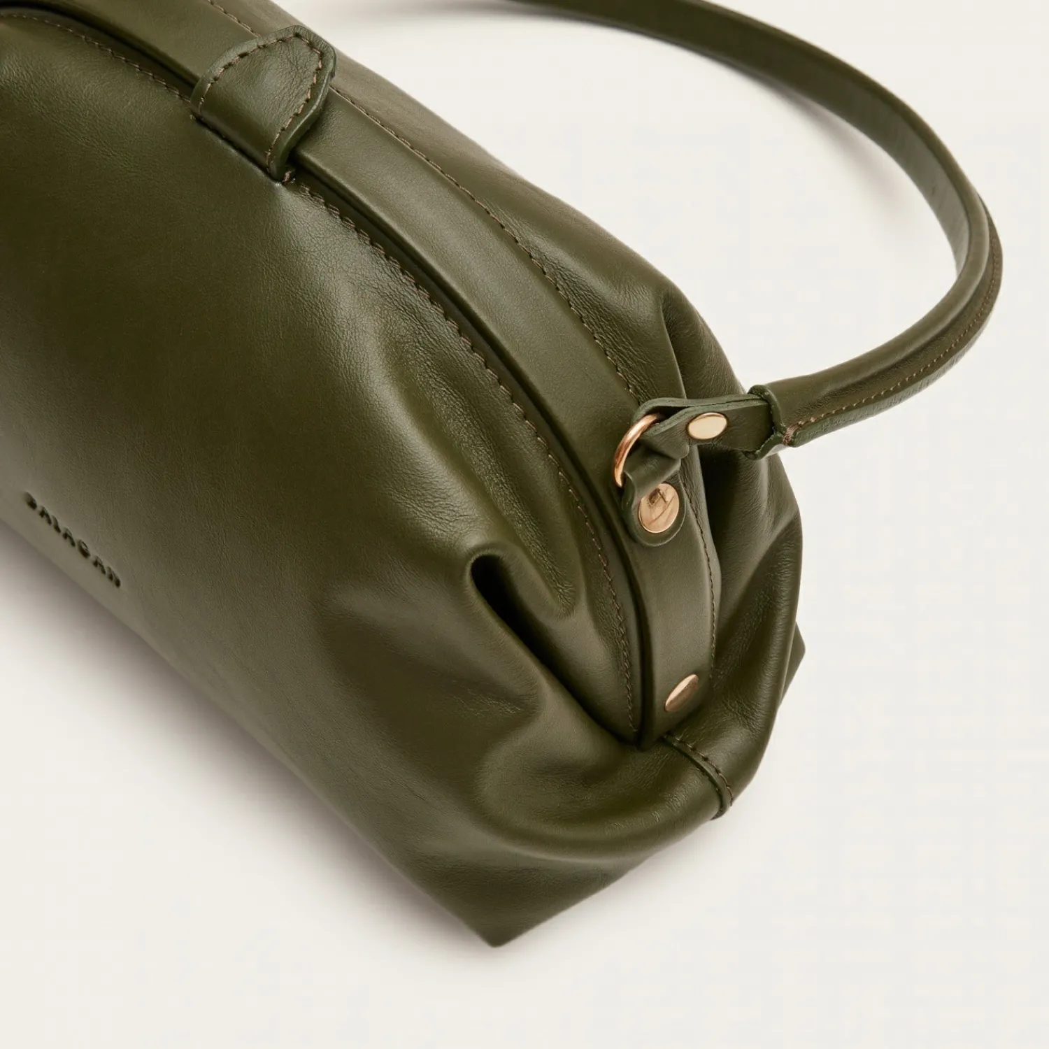 Balagan Minitorebki|Hug Bag Torebka L, Ciemnozielony