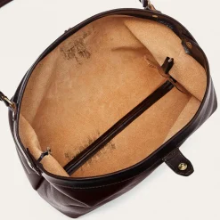 Balagan Minitorebki|Hug Bag Torebka L, Ciemny Braz