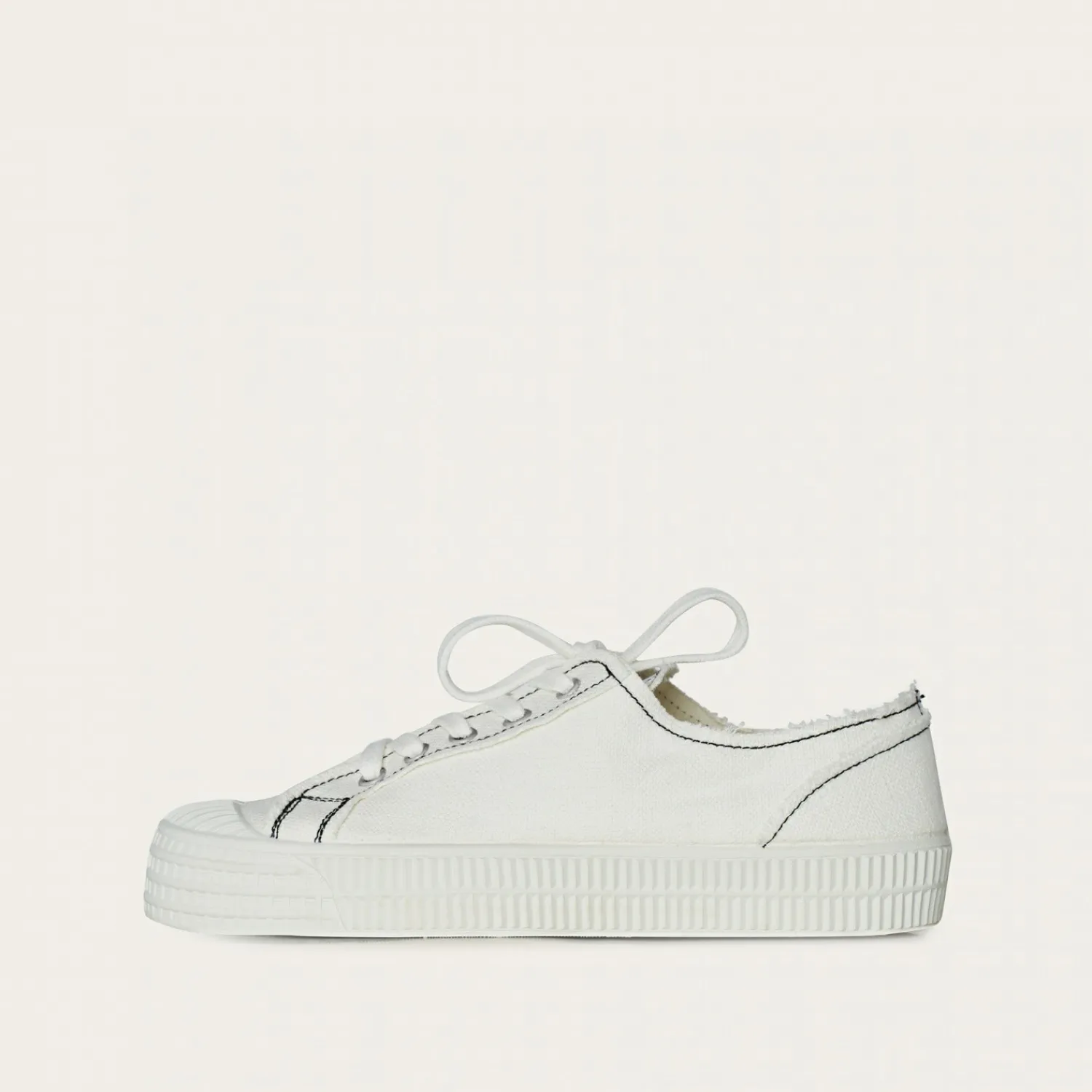 Balagan Sneakersy|Novesta Star Master Sneakersy Damskie Vegan, Perlowy Z Czarna Nicia