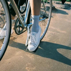 Balagan Sneakersy|Novesta Star Master Sneakersy Damskie Vegan, Perlowy Z Czarna Nicia
