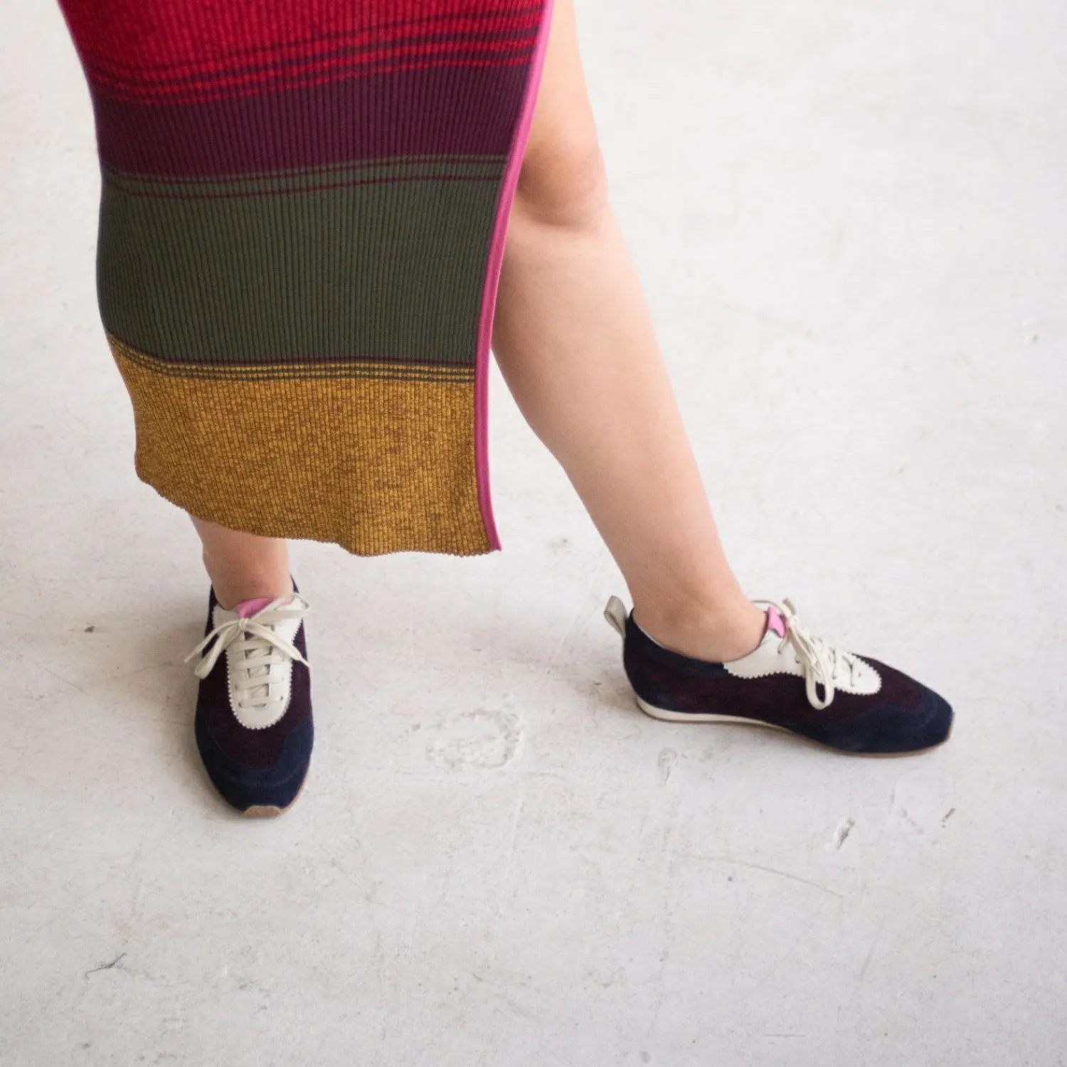 Balagan Sneakersy|Ritza Sneakersy, Atramentowy Welur