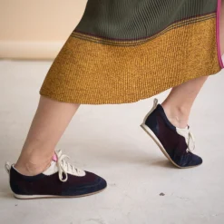 Balagan Sneakersy|Ritza Sneakersy, Atramentowy Welur