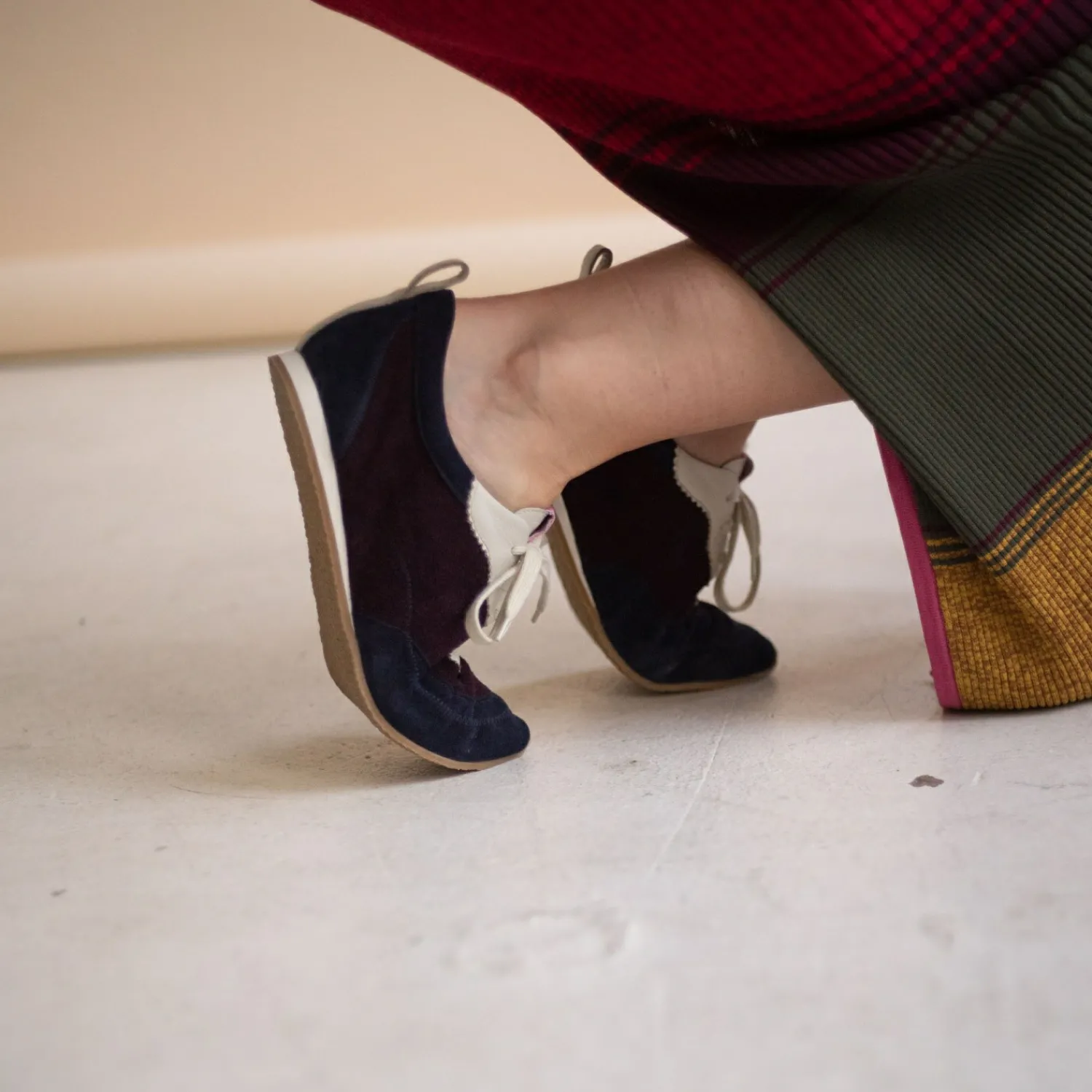 Balagan Sneakersy|Ritza Sneakersy, Atramentowy Welur