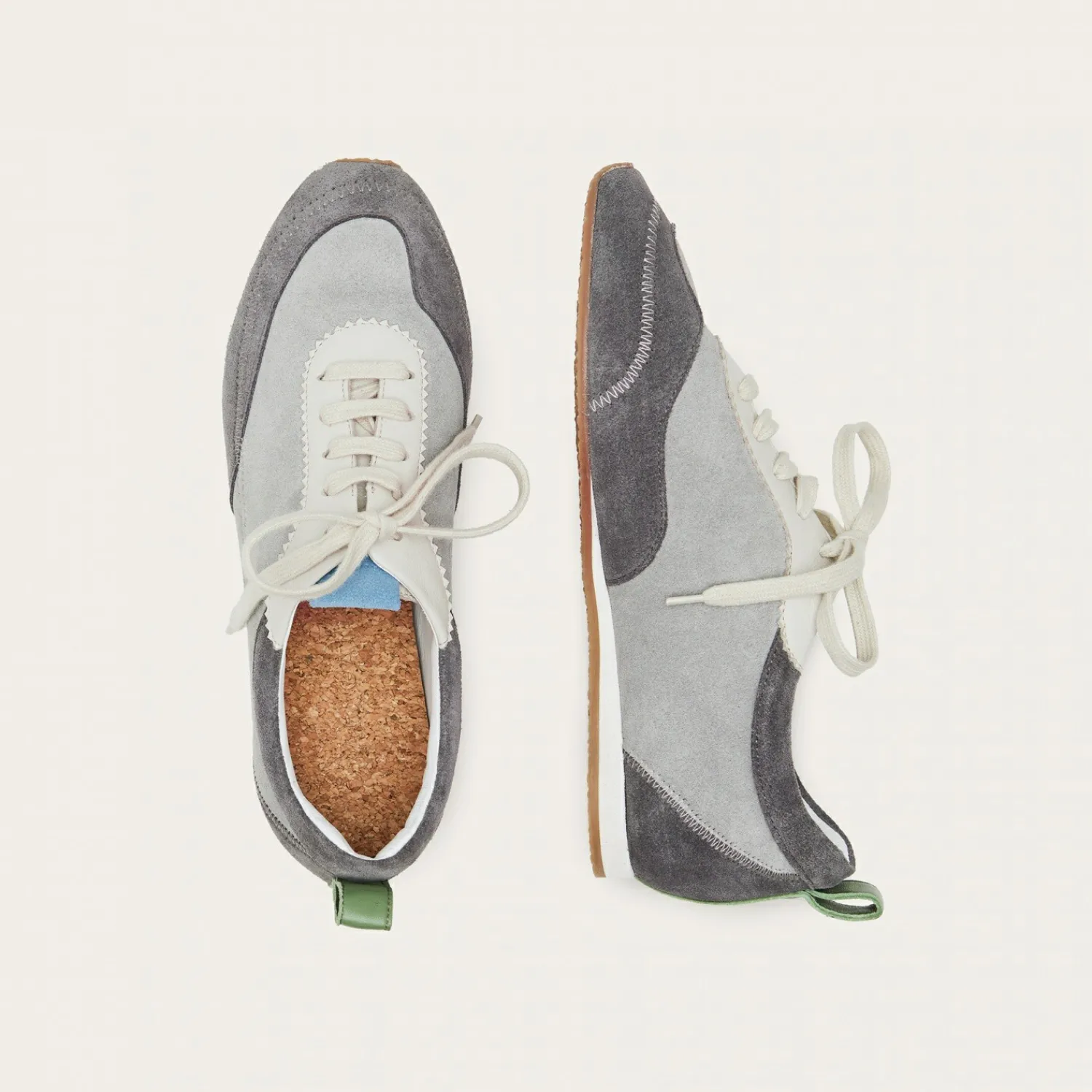 Balagan Sneakersy|Ritza Sneakersy, Szary Welur