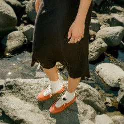 Balagan Sneakersy|Ritza Sneakersy, Vintage Czerwony Nubuk