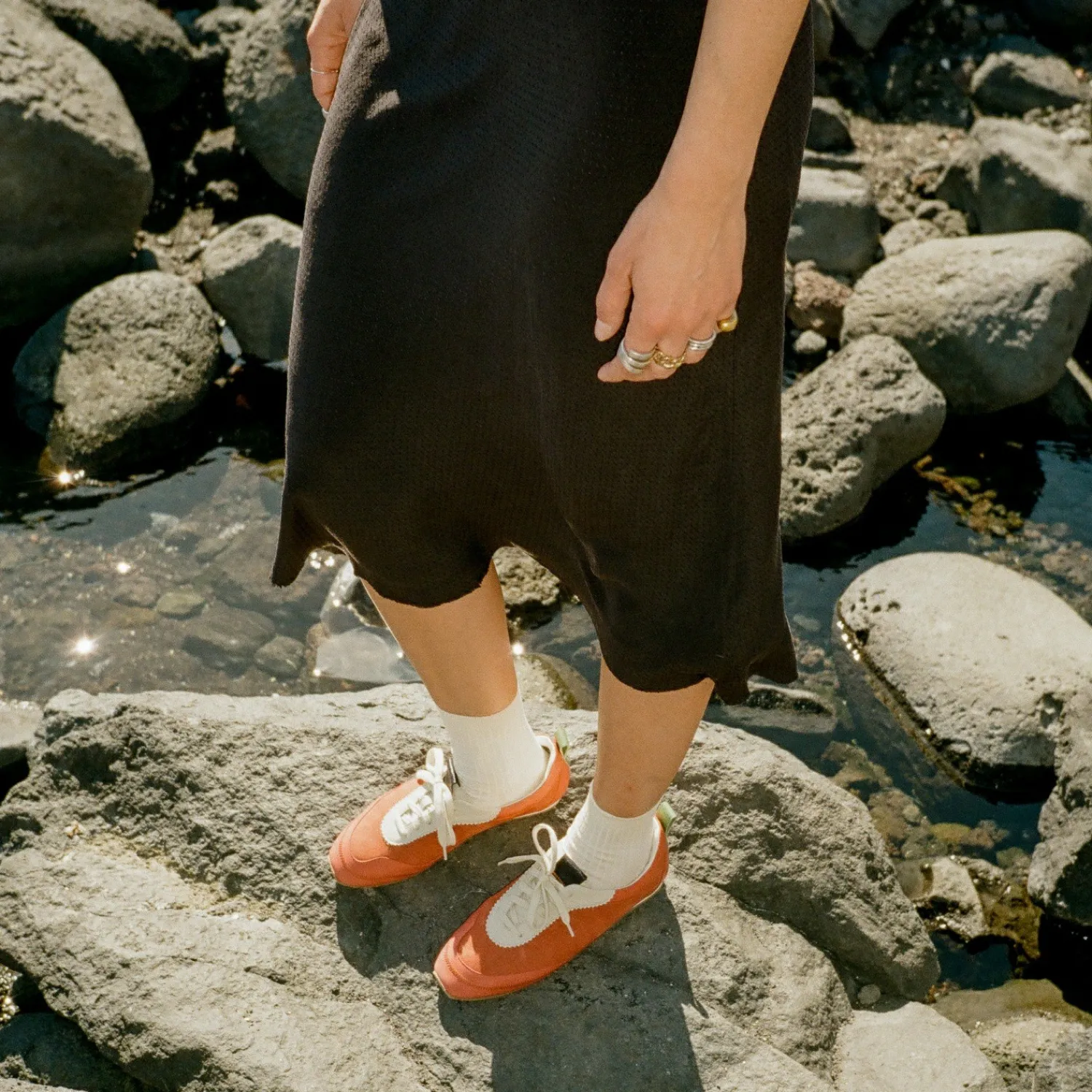 Balagan Sneakersy|Ritza Sneakersy, Vintage Czerwony Nubuk