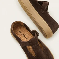 Balagan Sneakersy|Sababa Sneakersy, Kawowy Welur