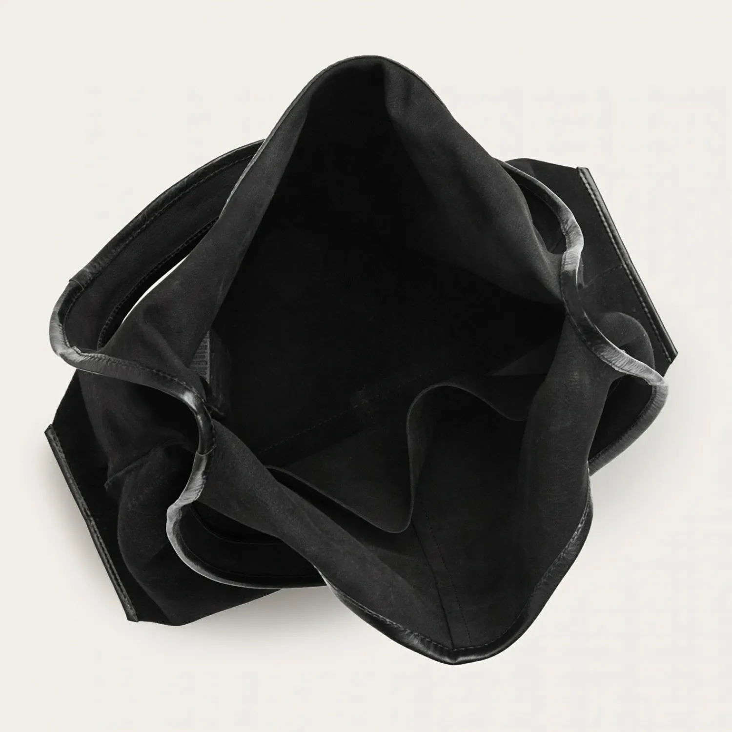 Balagan Shoppery|Sak Torebka L, Czarny Welur
